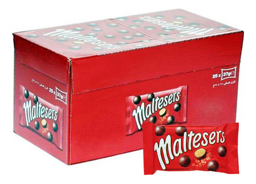 Caixa Chocolate Maltesers - Importado 25 X 37g
