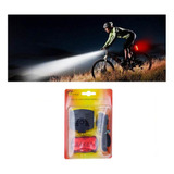 Kit Iluminação Farol E Lanterna Bicicleta Patins Bike Skate