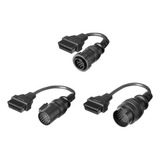 Kit Adaptadores Diesel Leve Utilitários Para Scanner 3 Raven