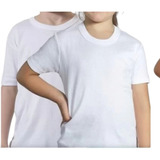 Pack 3 Camisetas Niño Manga Corta Algodón Blancas Unisex