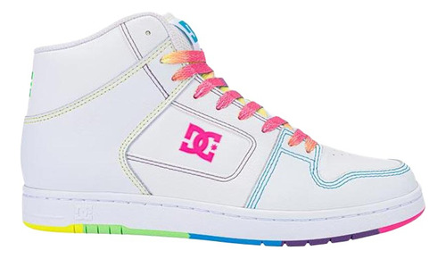 Tenis Dc Shoes Skate Para Mujer Modelo Manteca 4 Hi Original