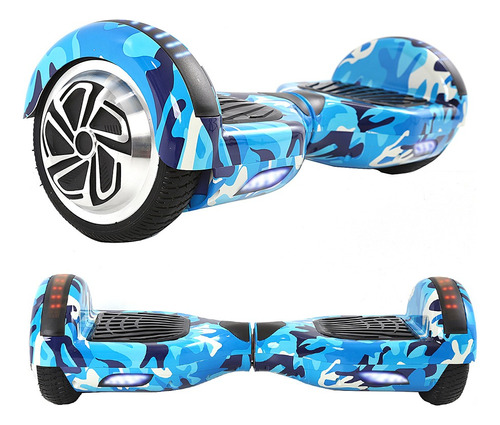 Hoverboard Skate Elétrico Adulto Bateria Longa Duração Azul