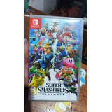 Super Smash Bros Ultimate Nintendo Switch Juegos Videojuegos