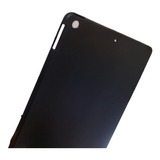 Funda Estuche Forro Silicona Negro Mate Compatible iPad 10.2