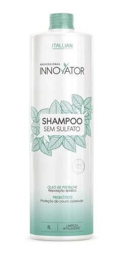  Shampoo Itallian Innovator Sem Sulfato 1l