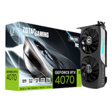 Tarjeta De Video Nvidia Zotac Gaming Geforce Rtx 40 Series Rtx 4070 Zt-d40700h-10m Oc Edition 12gb