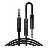Cable Auxiliar Estéreo Con Control De Volumen + Microfono