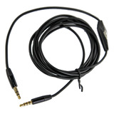 Cable Aux 1m Con Mic P/ Auricular Y Boton Mano Libre Aw Htec