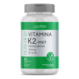 Vitamina K2 (mk-7) Lauton Nutrition 100mcg 60 Comprimidos