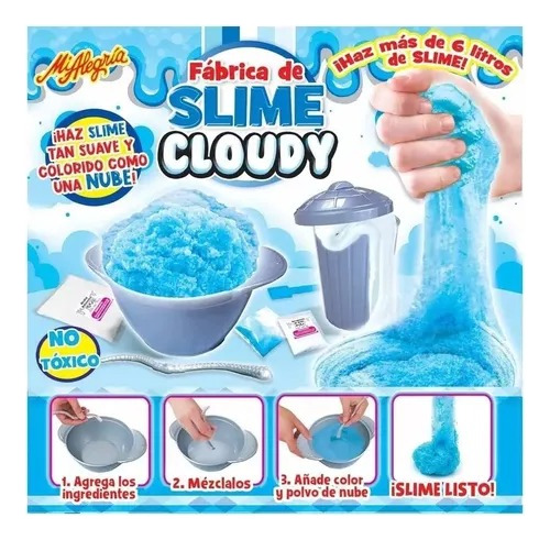 Fabrica De Slime Cloudy, Juguetes Mi Alegría