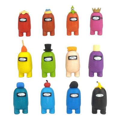 Among Us Figuritas Juguetes Infantiles 12 Piezas