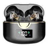 Audífonos Negros De Doble Bocina Compatibles Con Bluetooth