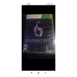 Resident Evil 6 Para Xbox 360 Único Disco (disco Del Juego).