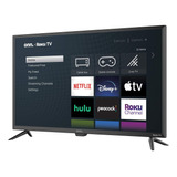 Televisor Onn 100012590 24  PuLG Hd (720p) Roku Smart Led Tv