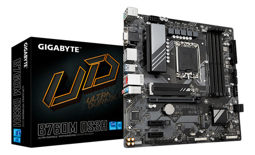 Placa Mãe Gigabyte Para Intel 1700 B760m 4xddr5 Ds3h Matx