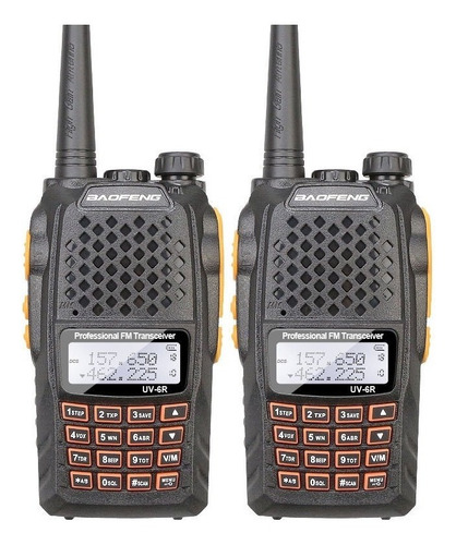 Dos Radios Portatil Baofeng Uv-6r Vhf/uhf Doble Banda 5w.