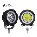 1 Par Faros Led Alto Bajo Ojos Angel Strobe Auto De 4