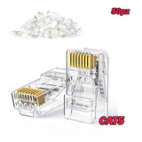 Conector Rj45 Bolsa Con 50 Pz Cat 5 Y 5e Xcase