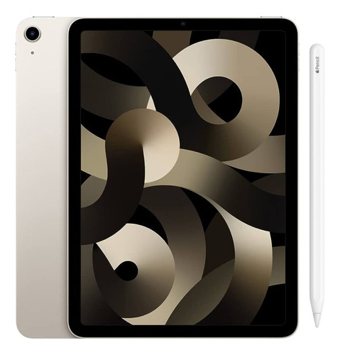 iPad Air 5ª Geração Wi-fi 64gb Estelar + Apple Pencil 2