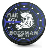 Bossman Blsamo Relajante Para Barba  Crema Domadora, Espesan