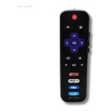 Controle Remoto Compativel Roku Smart Tv Tcl 65s423 - 75s423