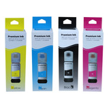 4 Refis Tinta Para Uso Epson L3250 L3150 L3210 L3110 T544