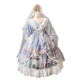 Vestido De Novia Victoriano Con Forma De Cisne Gótico De Lol