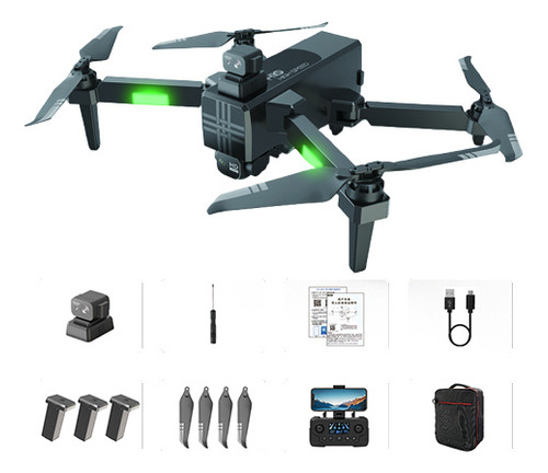 Cz18 Drone Profesional De Gama Alta 8k Cardán De 3 Ejes 8km