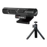 Webcam Dualcam Pw313d: 2 Cámaras Y Micrófonos Autofoco, Comp
