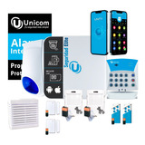 Kit Alarma Unicom Country Inalambrica Gprs Chip Casa Comerci