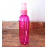 10 Unidades, Env Botella Tubular Spray Pet Pink 100ml,   