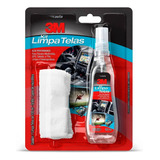 Kit Limpa Tela 100ml Com Flanela Microfibra 3m