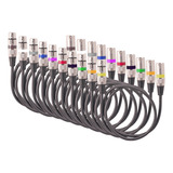 Cable Light Cables Para Micrófono Hembra Con Sonido Colorido
