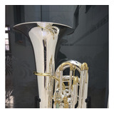 Tuba 5/4 Hs Musical 4 Pisto 1 Rotor Hstb1c Prata -nova 30900