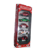 Matchbox 5 Pack Navidad Vw Beetle Mini Mustang F-150 No Hw