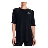 Remera Mujer Ua Oversized Negro Jj deportes