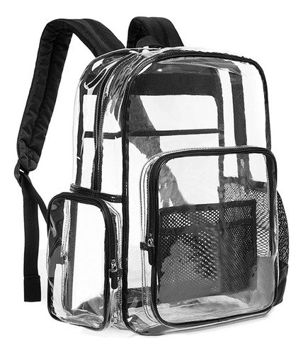 Mochila Para Escuela, Mochilas Transparentes De Pvc Con Múlt