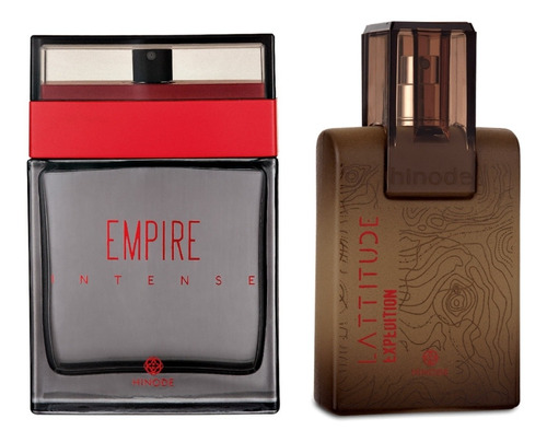 Kit Perfumes Latitude Amadeirado, Empire Intense. 