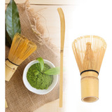 Set For Hacer Matcha De Bambú, Batidor, Cuchara De Bambú, C