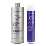 Bonmetique Professionnel Silver Shampoo + Acondicionador