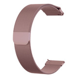 Pulseira Para Amazfit Gts 2 Mini Fashion Pulseira Milanese Cor Rose