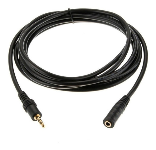 Cable Extensor De Auricular 3.5mm A 3.5mm 2 Mts Musicapilar