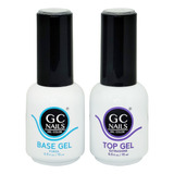 Base + Top Gel 3 Pasos Uñas Gel Gc Nails