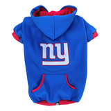 Casaco Moletom Pet Ny Giants Roupa Para Cachorro