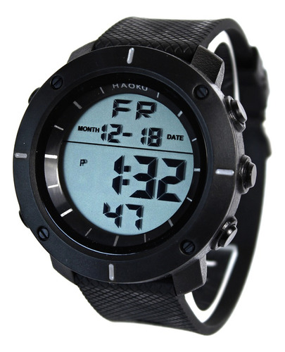 Reloj Digital Grande Para Hombre Con Cronometro, Luz Oferta!