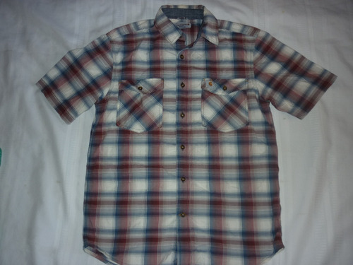 E Camisa Carhartt Relaxed Fit Talle M Cuadros Art 63098