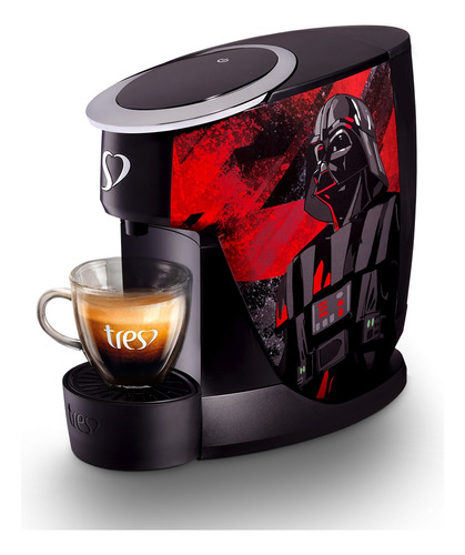 Cafeteira Espresso Touch Star Wars Preta Auto 220v Tres 3c