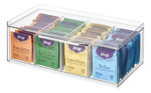 Idesign Crisp - Organizador Apilable De Plástico Sin Bpa P.