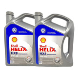 Aceite Shell Helix Hx8 5w40 Vw Amarok Sintetico 8 Litros