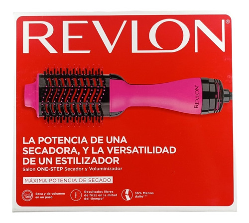 Revlon Cepillo Cerámico Eléctrico Secador Volumizador Colors